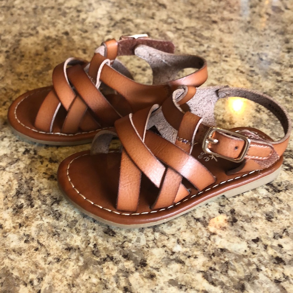 Toddler size sandals like new, gently worn